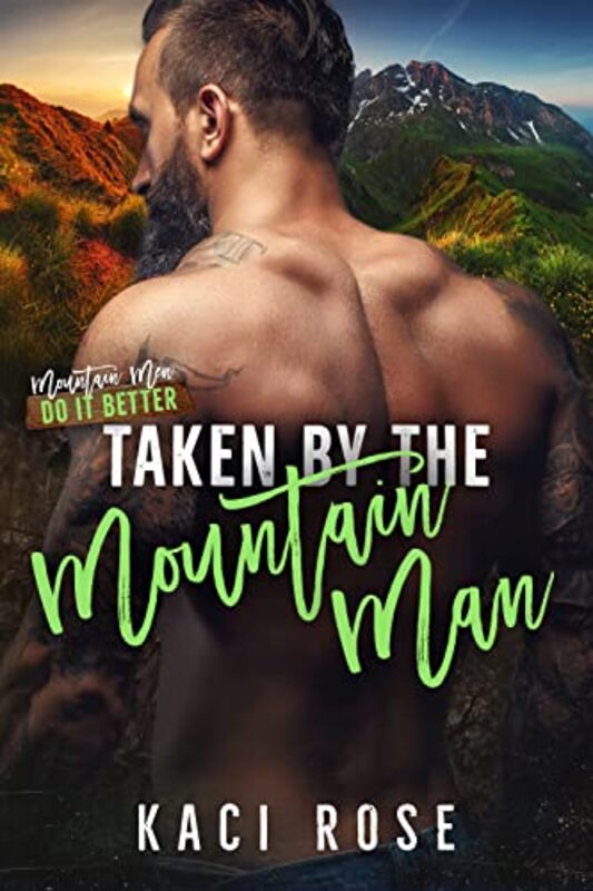 Book cover for "Taken By The Mountain Man" by Rebecca Wilder