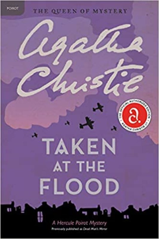 Book cover for "Taken at the Flood" by Agatha Christie