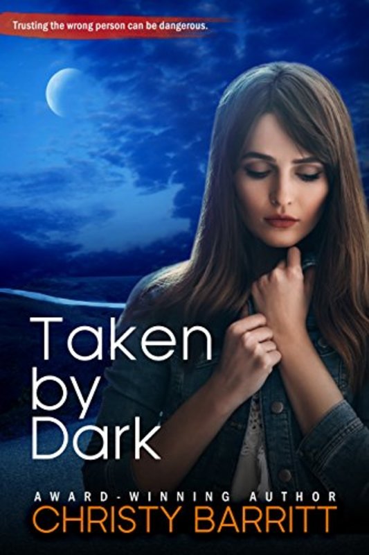 Book cover for "Taken by Dark" by Christy Barritt