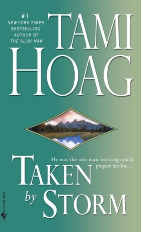 Book cover for "Taken by Storm" by Tami Hoag