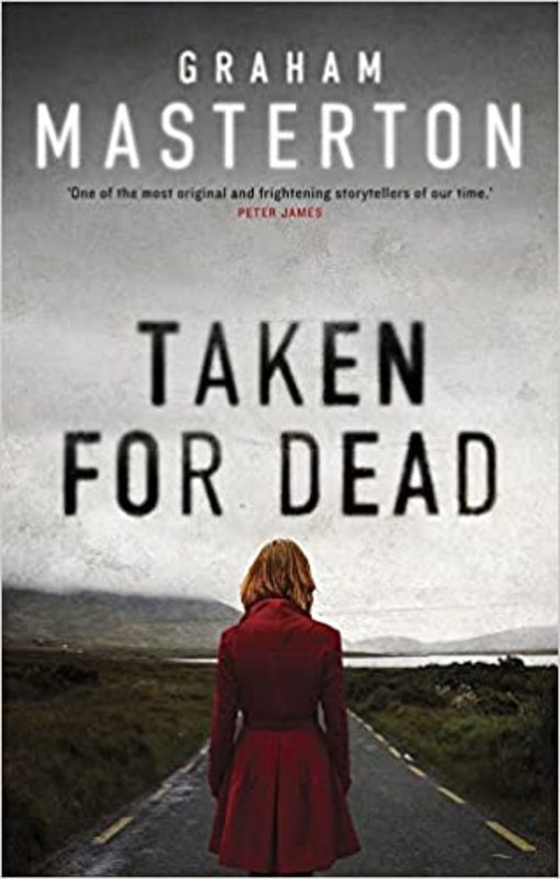 Book cover for "Taken for Dead" by Graham Masterton