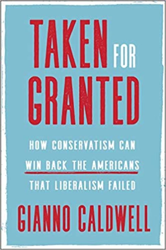 Book cover for "Taken for Granted" by Gianno Caldwell