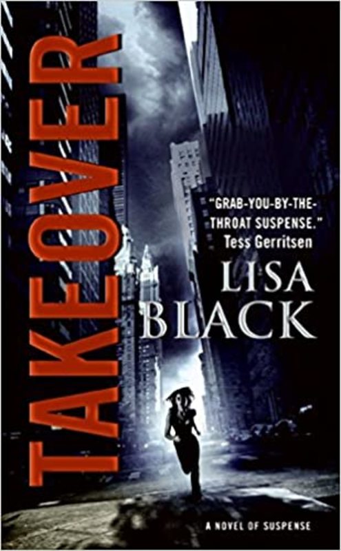 Book cover for "Takeover" by Lisa Black
