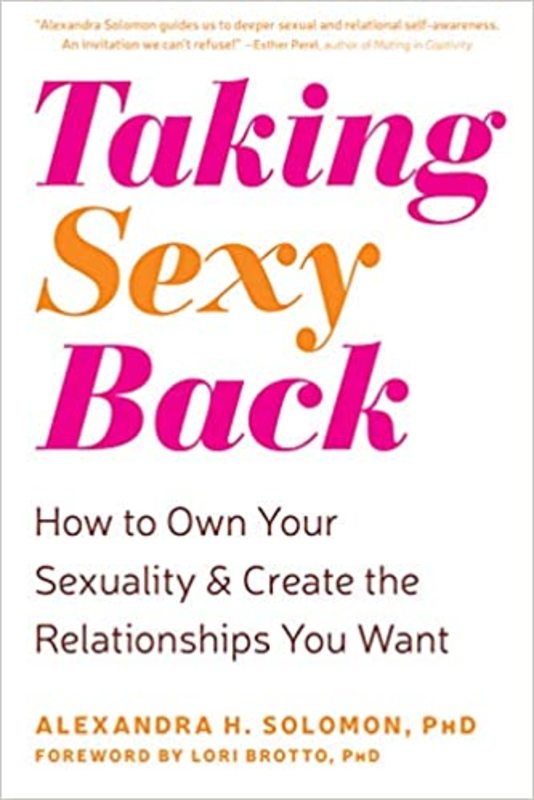 Book cover for "Taking Sexy Back" by Alexandra H. Solomon