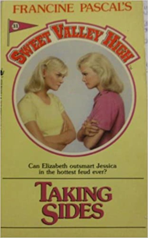 Book cover for "Taking Sides" by Francine Pascal