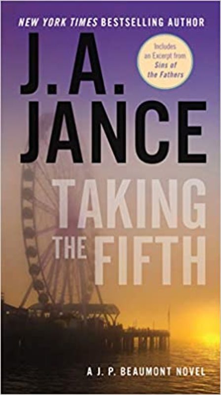 Book cover for "Taking the Fifth" by J. A. Jance