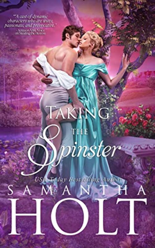Book cover for "Taking the Spinster" by Samantha Holt