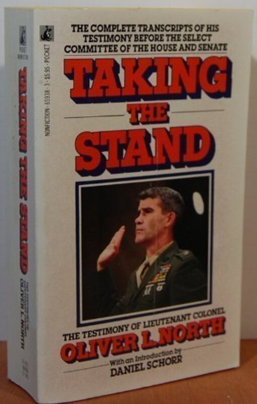Book cover for "Taking the Stand" by Oliver North