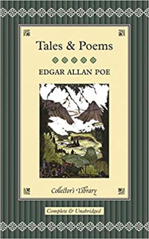 Book cover for "Tales and Poems" by Edgar Allan Poe