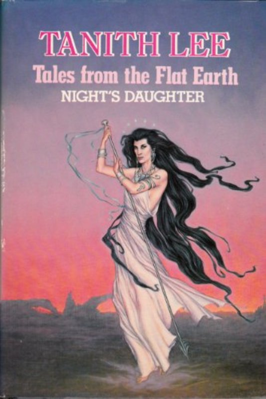 Book cover for "Tales from the Flat Earth" by Tanith Lee