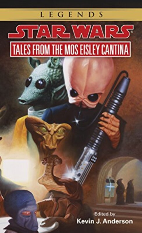 Book cover for "Tales from the Mos Eisley Cantina" by Troy Denning