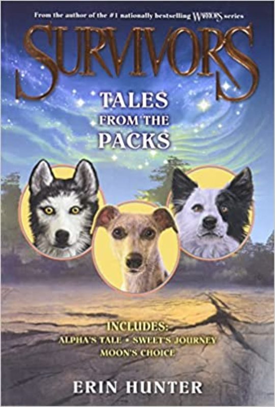Book cover for "Tales from the Packs" by Erin Hunter