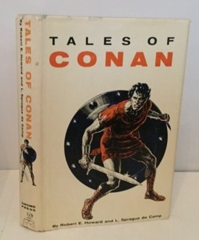 Book cover for "Tales of Conan" by Robert E Howard