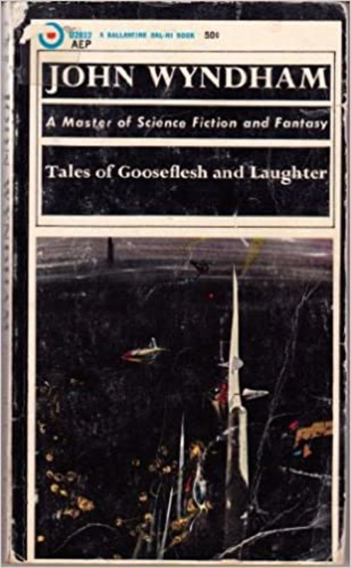 Book cover for "Tales of Gooseflesh and Laughter" by John Wyndham
