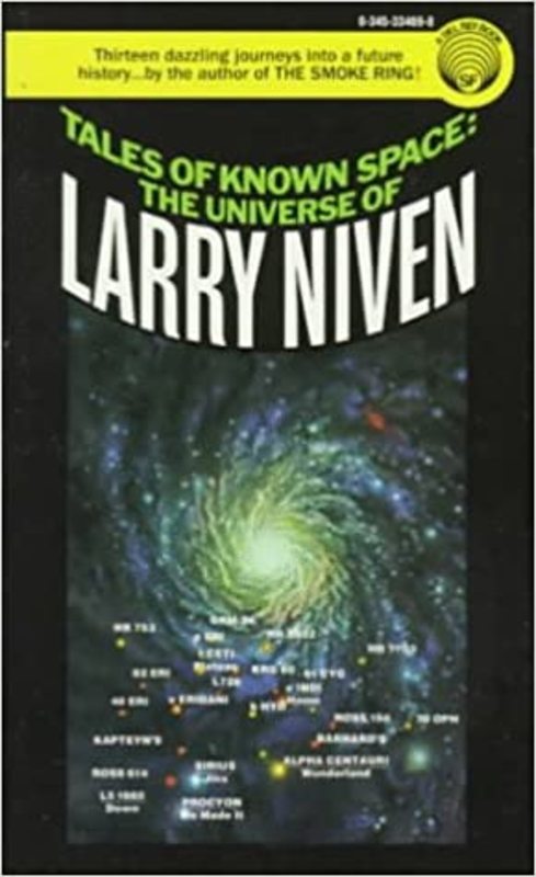 Book cover for "Tales of Known Space" by Larry Niven