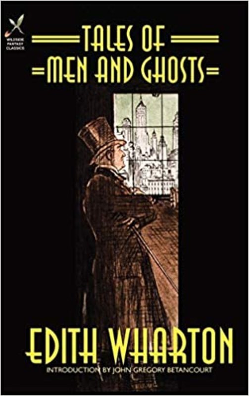 Book cover for "Tales of Men and Ghosts" by Edith Wharton