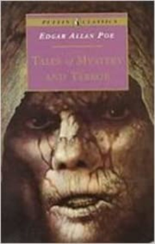Book cover for "Tales of Mystery and Terror" by Edgar Allan Poe