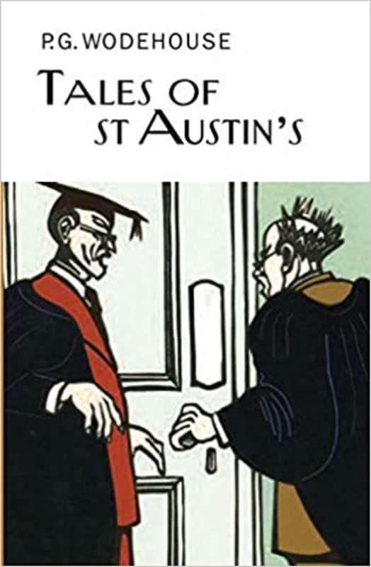 Book cover for "Tales of St. Austin's" by PG Wodehouse