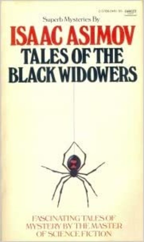 Book cover for "Tales of the Black Widowers" by Isaac Asimov