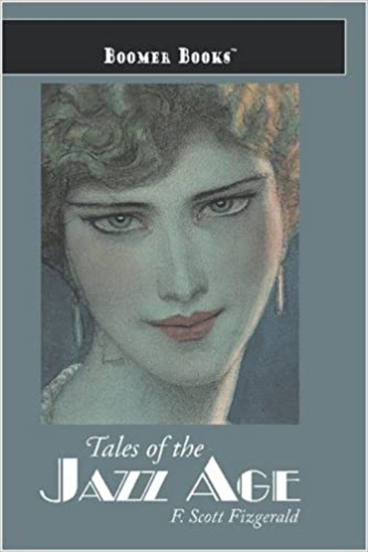 Book cover for "Tales of the Jazz Age" by F. Scott Fitzgerald