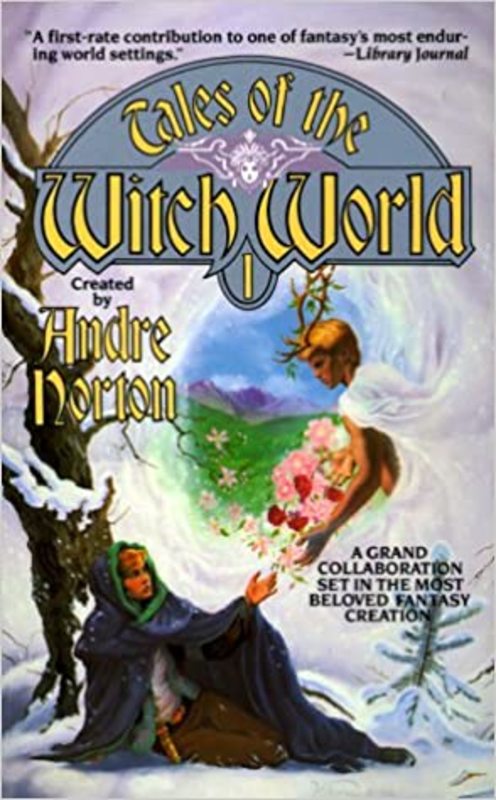 Book cover for "Tales of the Witch World 1" by Andre Norton