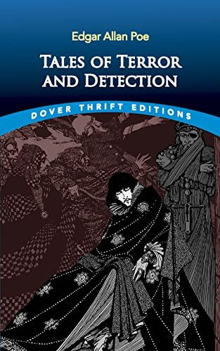 Book cover for "Tales of Terror and Detection" by Edgar Allan Poe