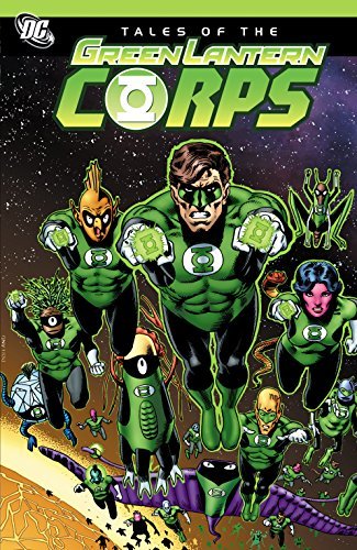 Book cover for "Tales of the Green Lantern Corps, Vol. 2" by Alan Moore