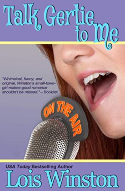 Book cover for "Talk Gertie to Me" by Lois Winston