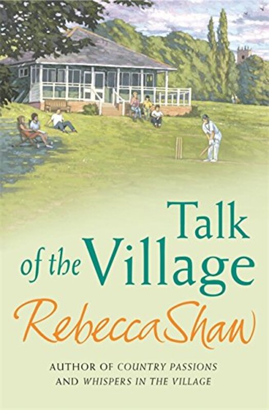 Book cover for "Talk of the Village" by Rebecca Shaw