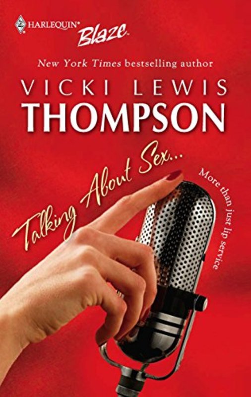 Book cover for "Talking About Sex..." by Vicki Lewis Thompson