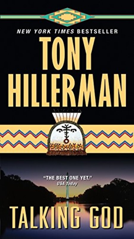 Book cover for "Talking God" by Tony Hillerman