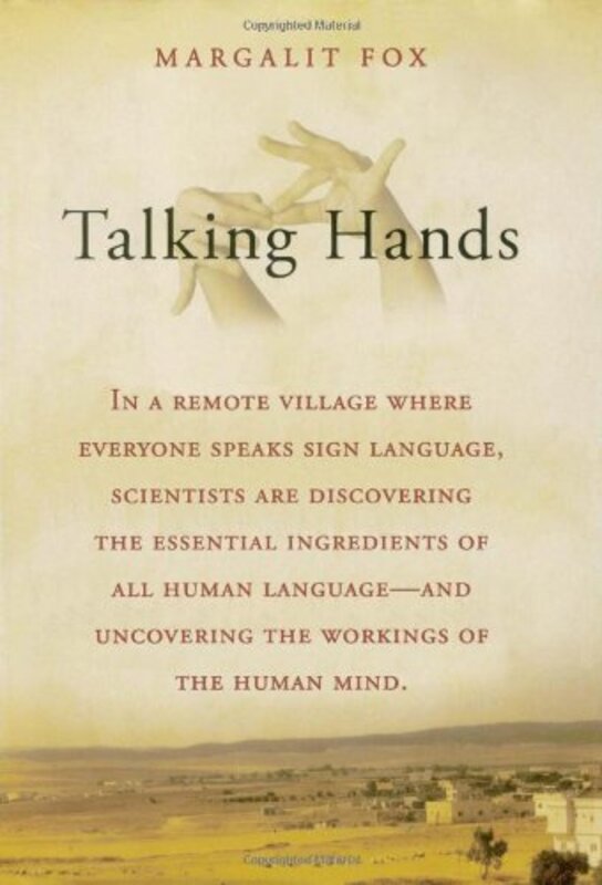 Book cover for "Talking Hands" by Margalit Fox