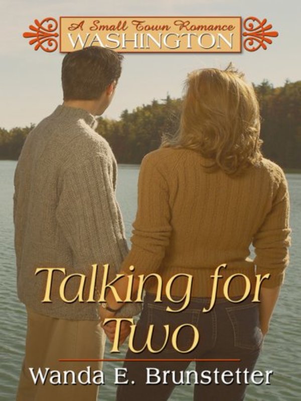 Book cover for "Talking for Two" by Wanda E Brunstetter
