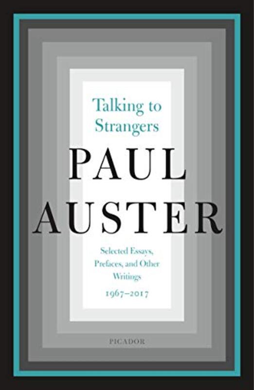 Book cover for "Talking to Strangers" by Paul Auster