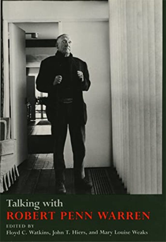 Book cover for "Talking with Robert Penn Warren" by Robert Penn Warren