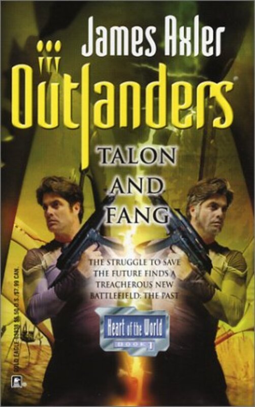 Book cover for "Talon and Fang" by James Axler