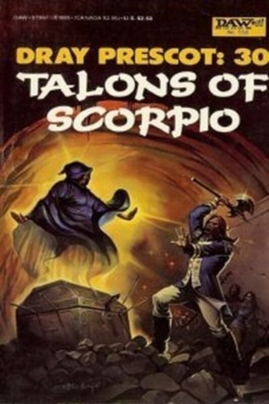 Book cover for "Talons of Scorpio" by Kenneth Bulmer