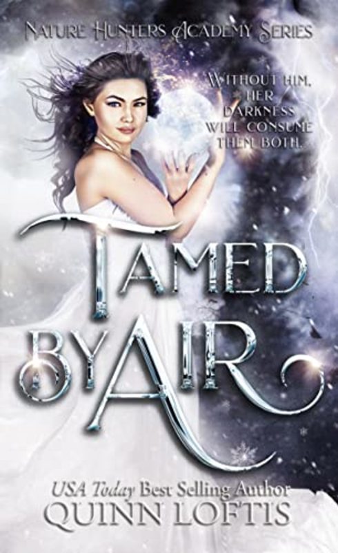 Book cover for "Tamed by Air" by Quinn Loftis