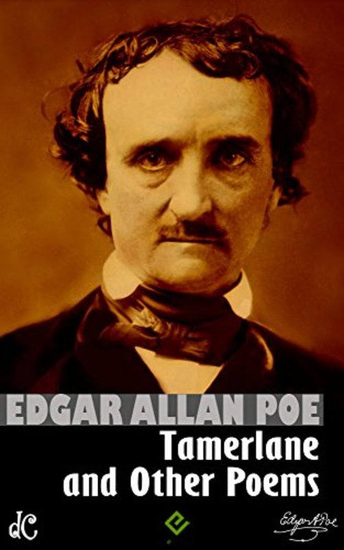 Book cover for "Tamerlane and Other Poems" by Edgar Allan Poe