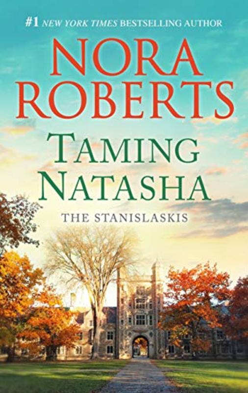 Book cover for "Taming Natasha" by Nora Roberts