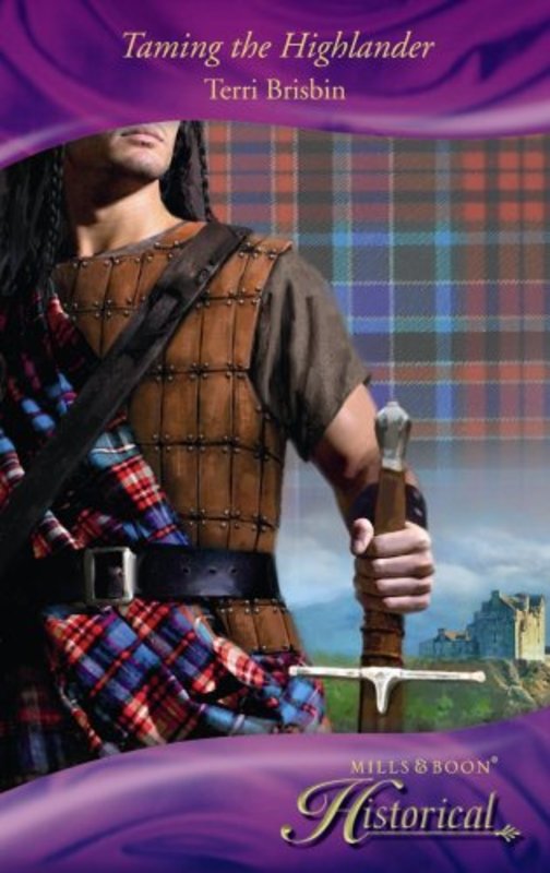 Book cover for "Taming the Highlander" by Terri Brisbin