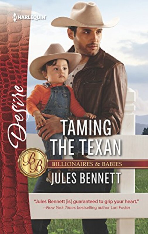 Book cover for "Taming the Texan" by Jules Bennett