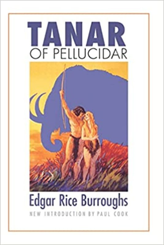 Book cover for "Tanar of Pellucidar" by Edgar Rice Burroughs