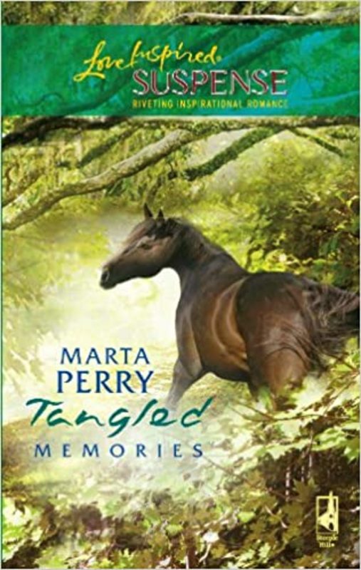 Book cover for "Tangled Memories" by Marta Perry