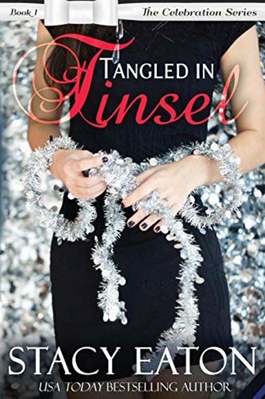 Book cover for "Tangled in Tinsel" by Stacy Eaton
