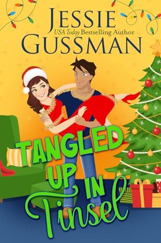 Book cover for "Tangled up in Tinsel" by Jessie Gussman