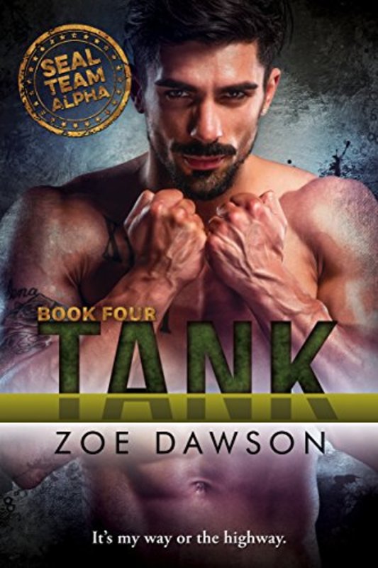 Book cover for "Tank" by Zoe Dawson