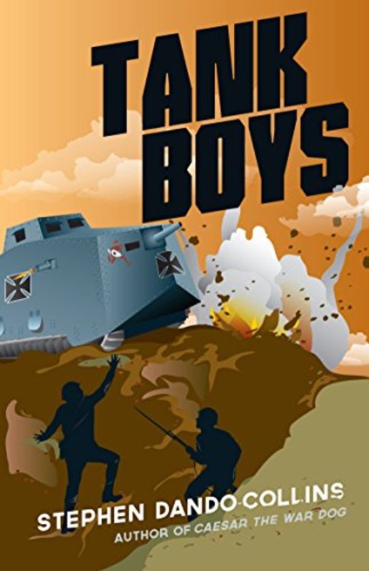 Book cover for "Tank Boys" by Stephen Dando Collins