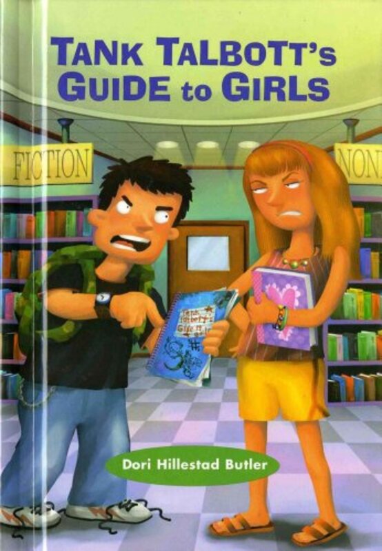 Book cover for "Tank Talbott's Guide to Girls" by Dori Hillestad Butler