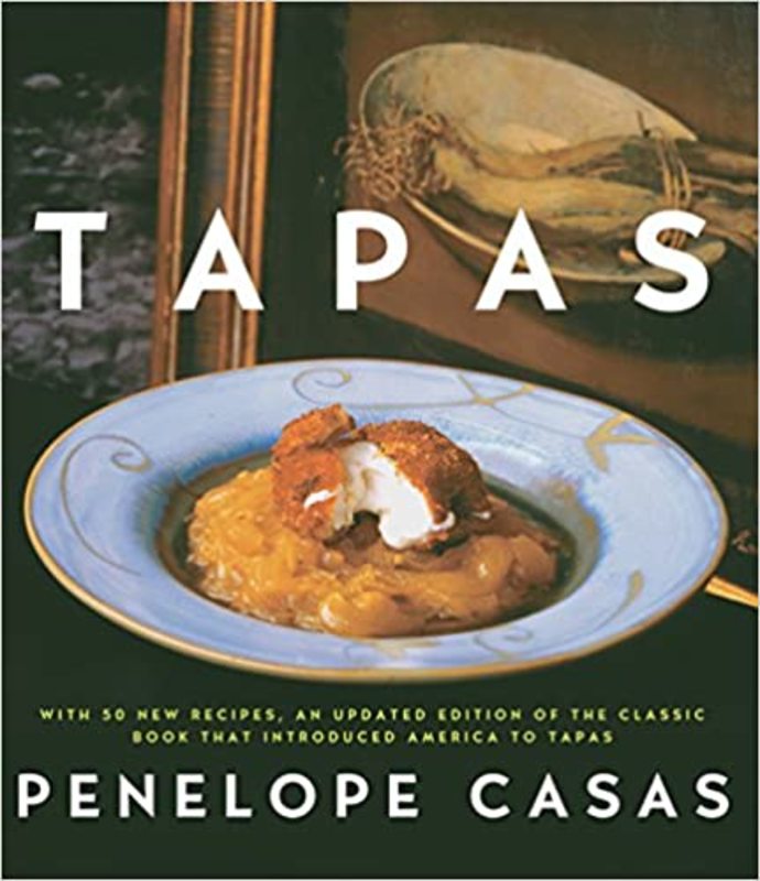 Book cover for "Tapas" by Penelope Casas